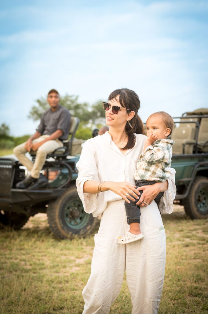 Serondella family on safari Serondella family on safari