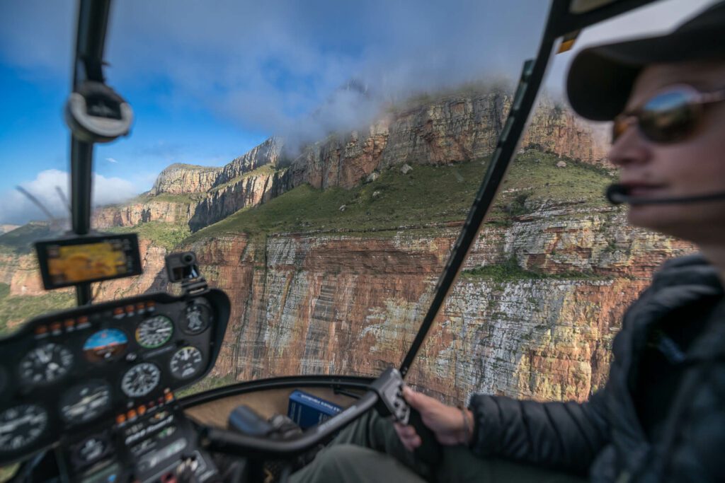 Serondella helicopter pilot Serondella helicopter pilot